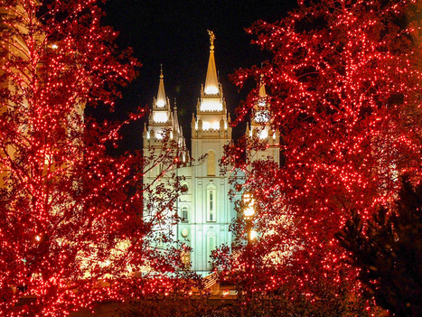 Salt Lake City Limo Christmas Lights
